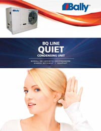 Bally BQ Line Quiet Condensing Units Brochure